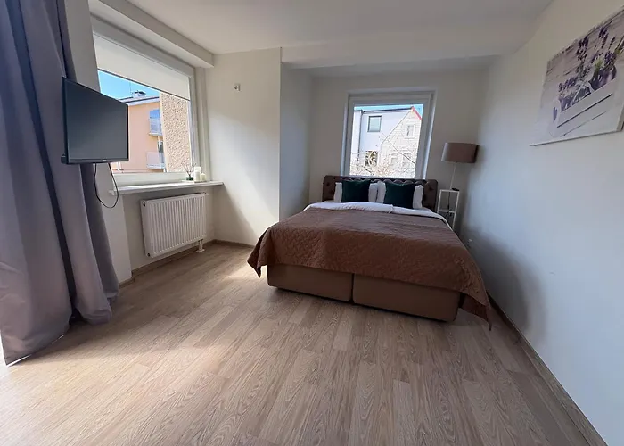 Light & Cozy Family - Near Basanavicius Street & Concert Hall - Balcony, No22 Palanga