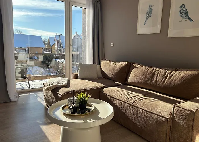 Apartment Light & Cozy Family - Near Basanavicius Street & Concert Hall - Balcony, No22 Palanga